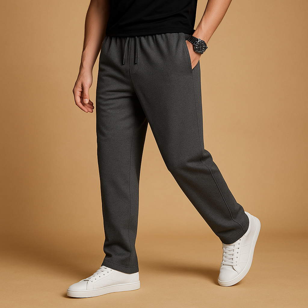 Jurre | Oversized joggingsbroek met wijde pijpen voor heren