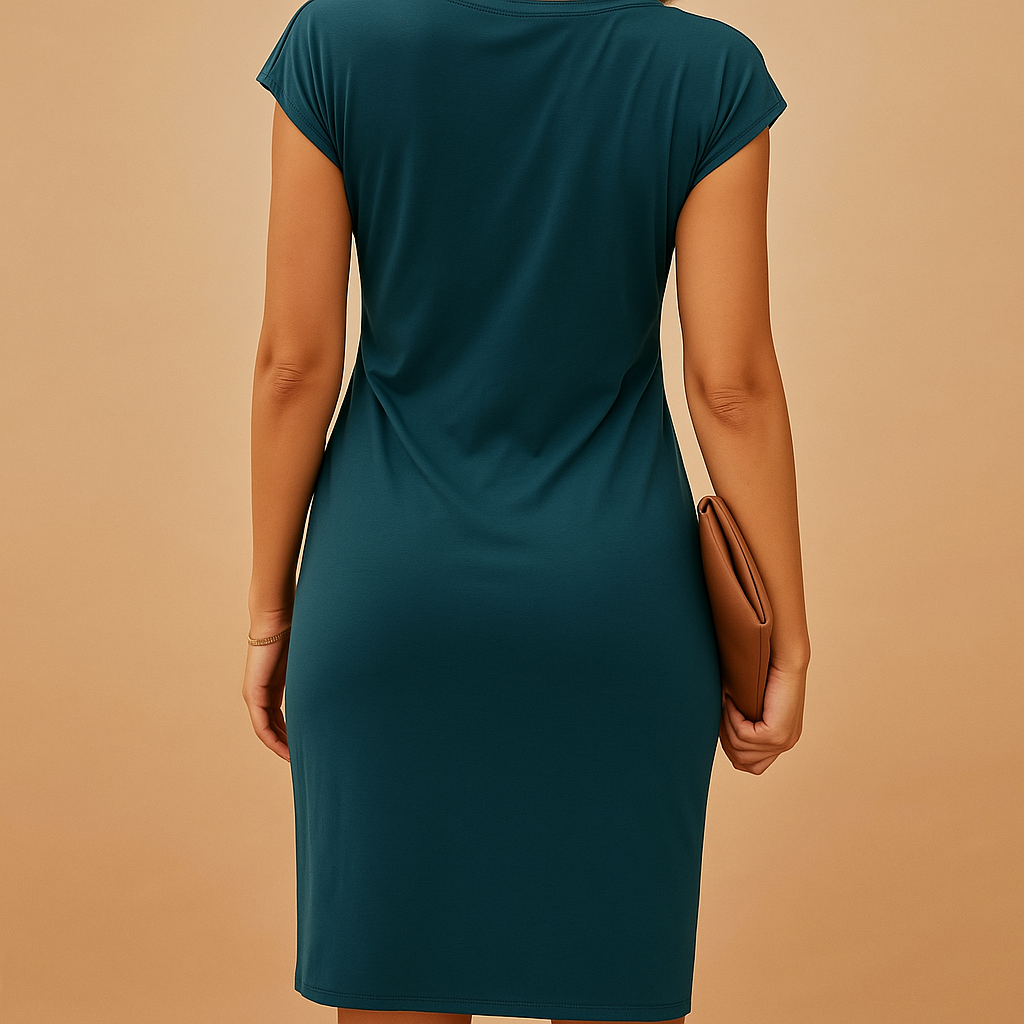 Romy | Shapende elegante jurk met flatterende pasvorm voor dames