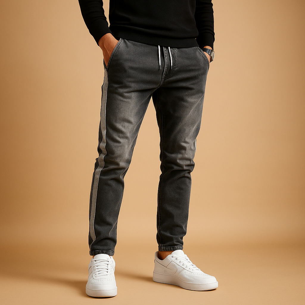 Slim-fit jeans van stretch denim voor heren | Milan