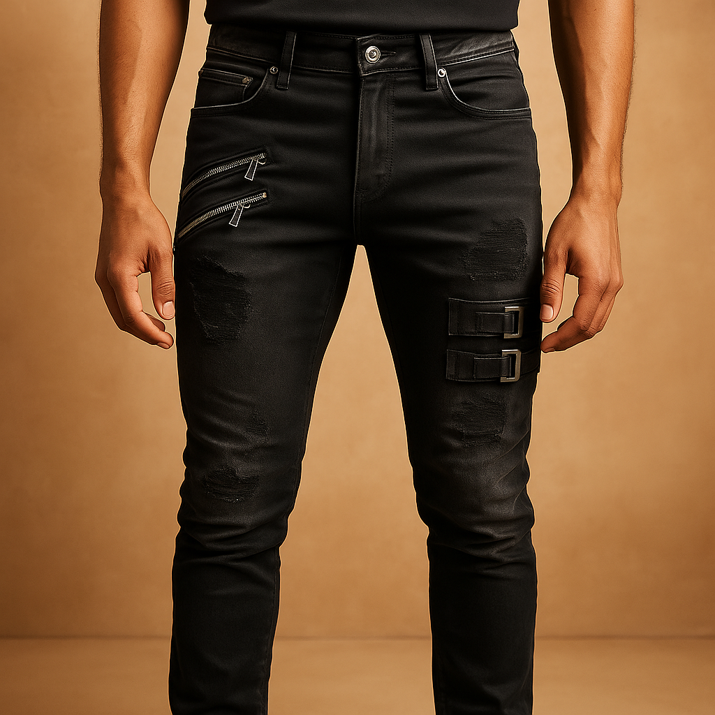 Slim fit stretch jeans voor heren | Daan