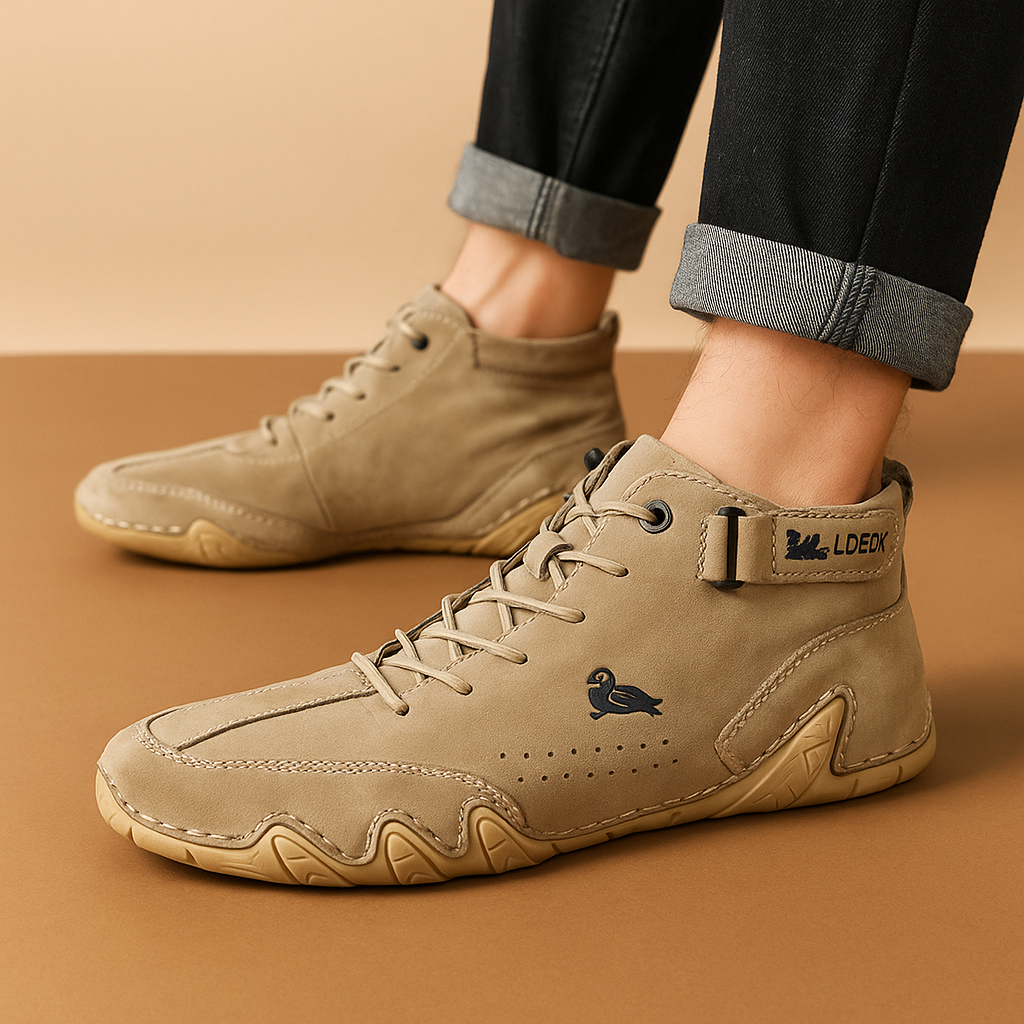 Ademende herenschoenen met elastische pasvorm | Joris