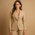 Stijlvolle blazer met reverskraag voor dames | Jasmijn