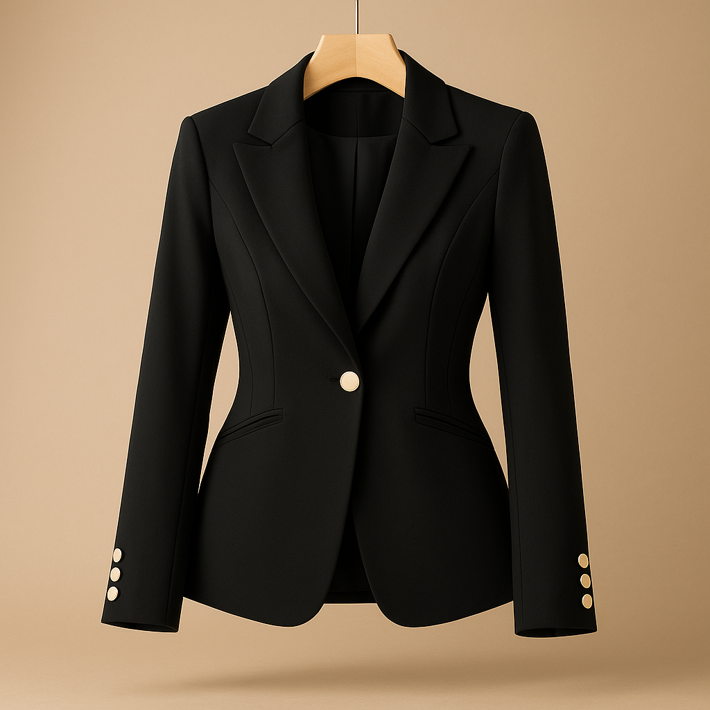 Stijlvolle blazer met reverskraag voor dames | Jasmijn