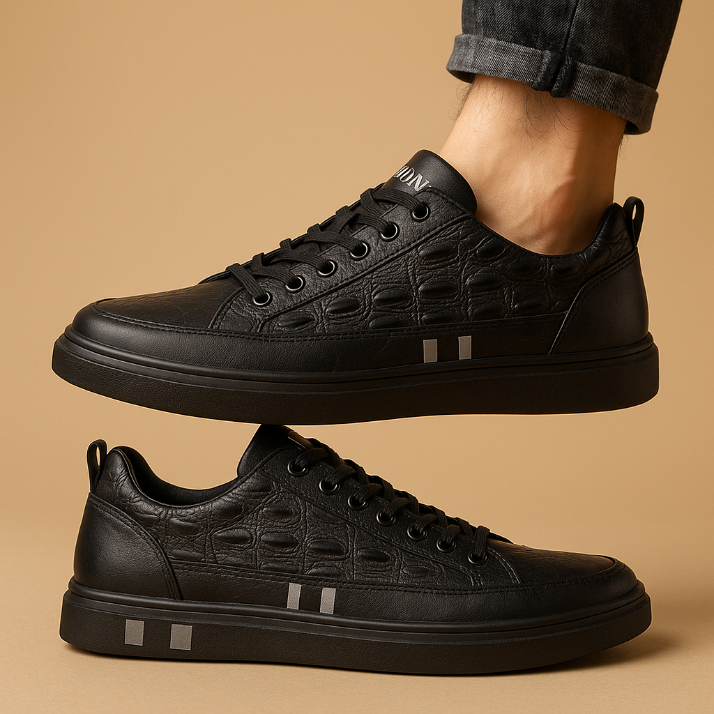 Stijlvolle herensneakers met moderne afwerking voor heren | Daan