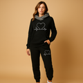 Stijlvolle jogging set met jack voor dames | Lianne