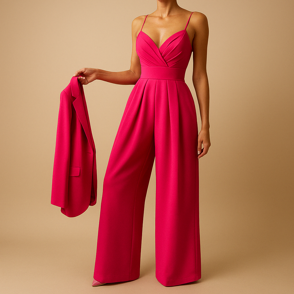 Milou | Trendy zomerse jumpsuit met verstelbare bandjes voor dames
