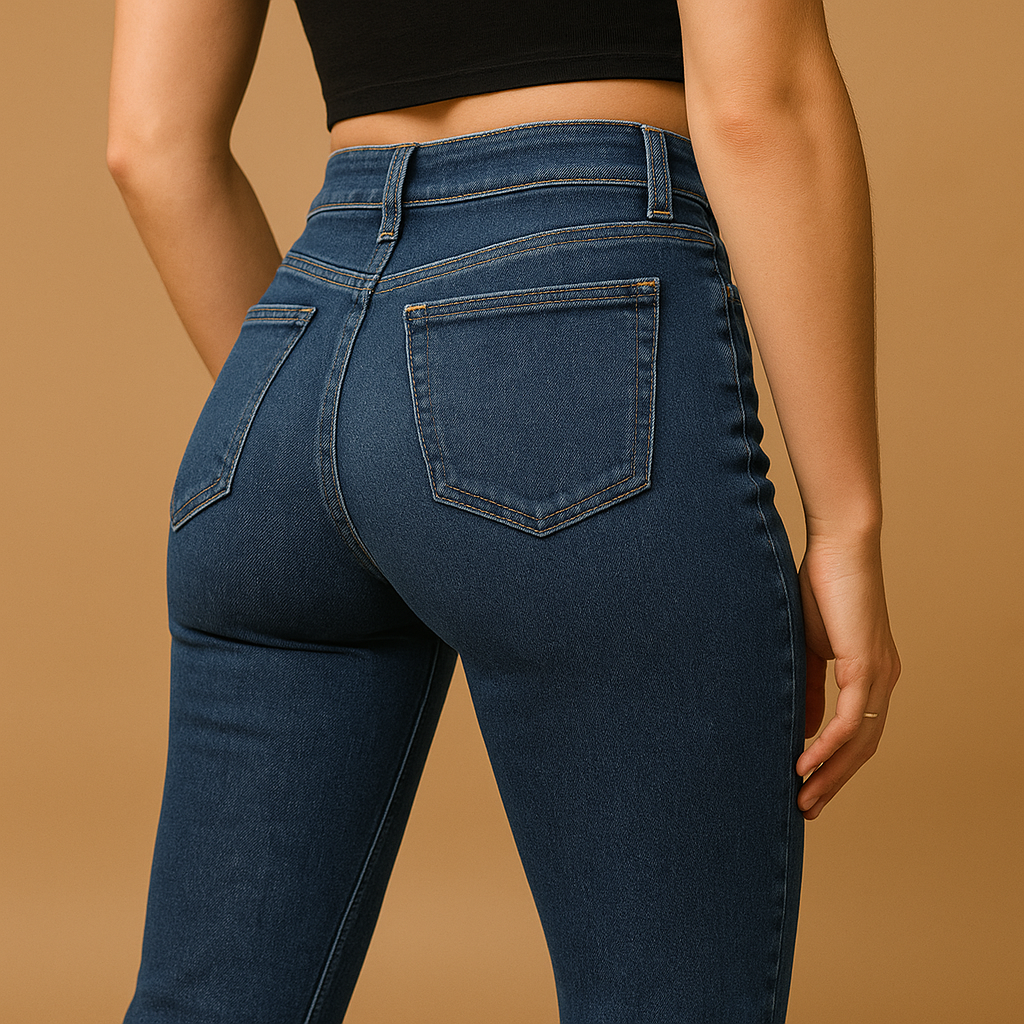 Flared high-waist jeans voor dames | Yasmine