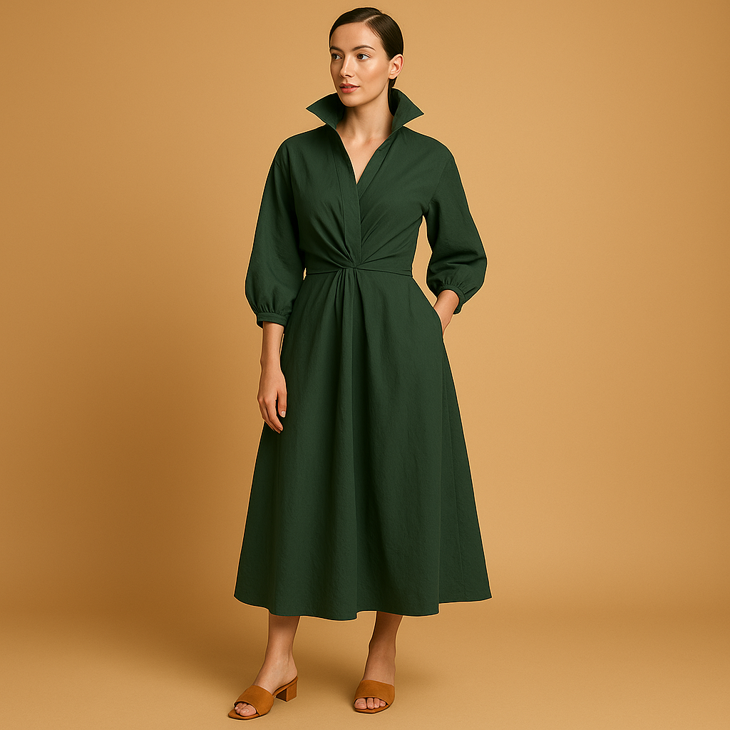 Vintage geïnspireerde A-lijn jurk voor dames | Elise