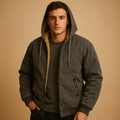 Warme hoodie met rits en capuchon voor heren | Koen