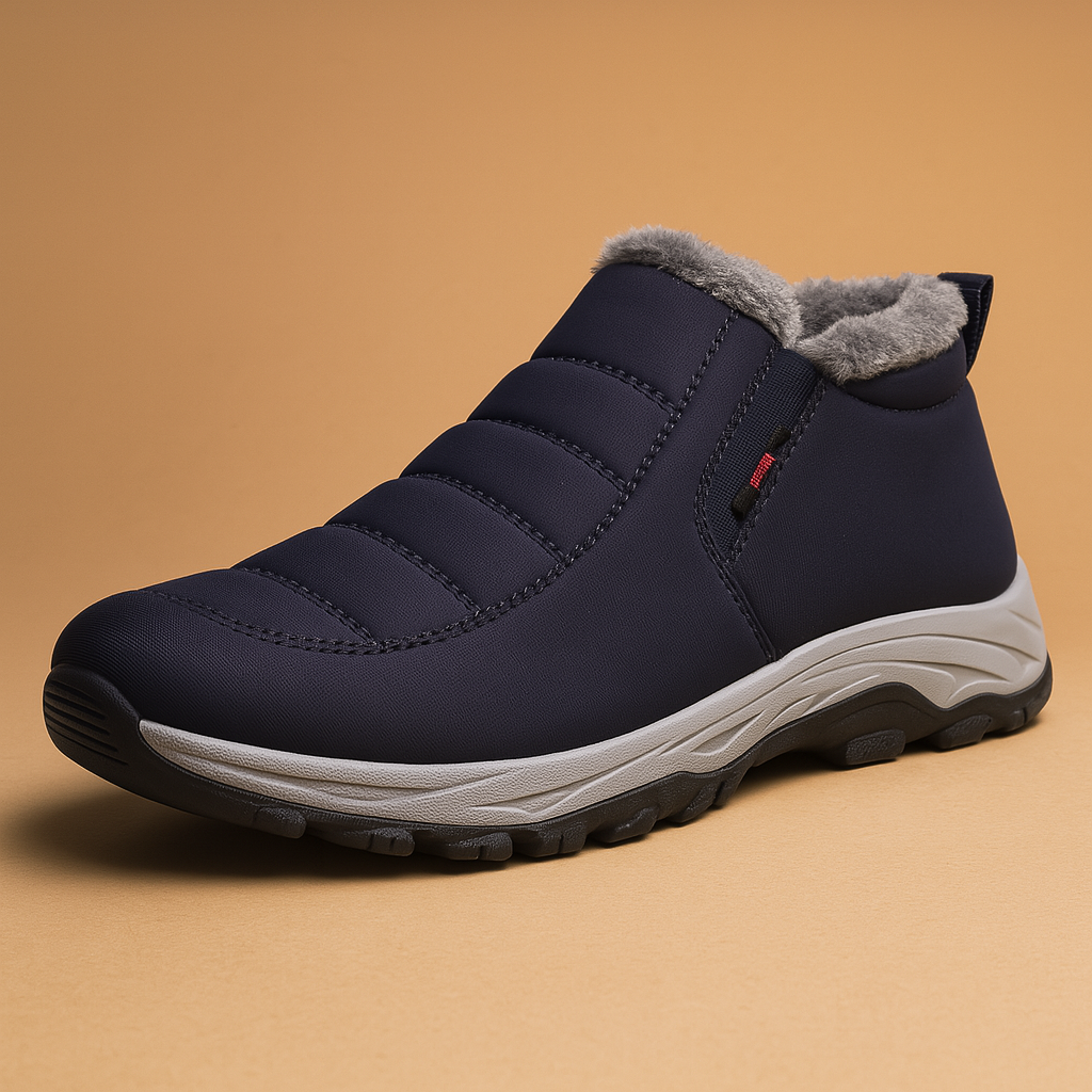 Warme slip-on winterschoenen voor heren met pluche voering | Hugo