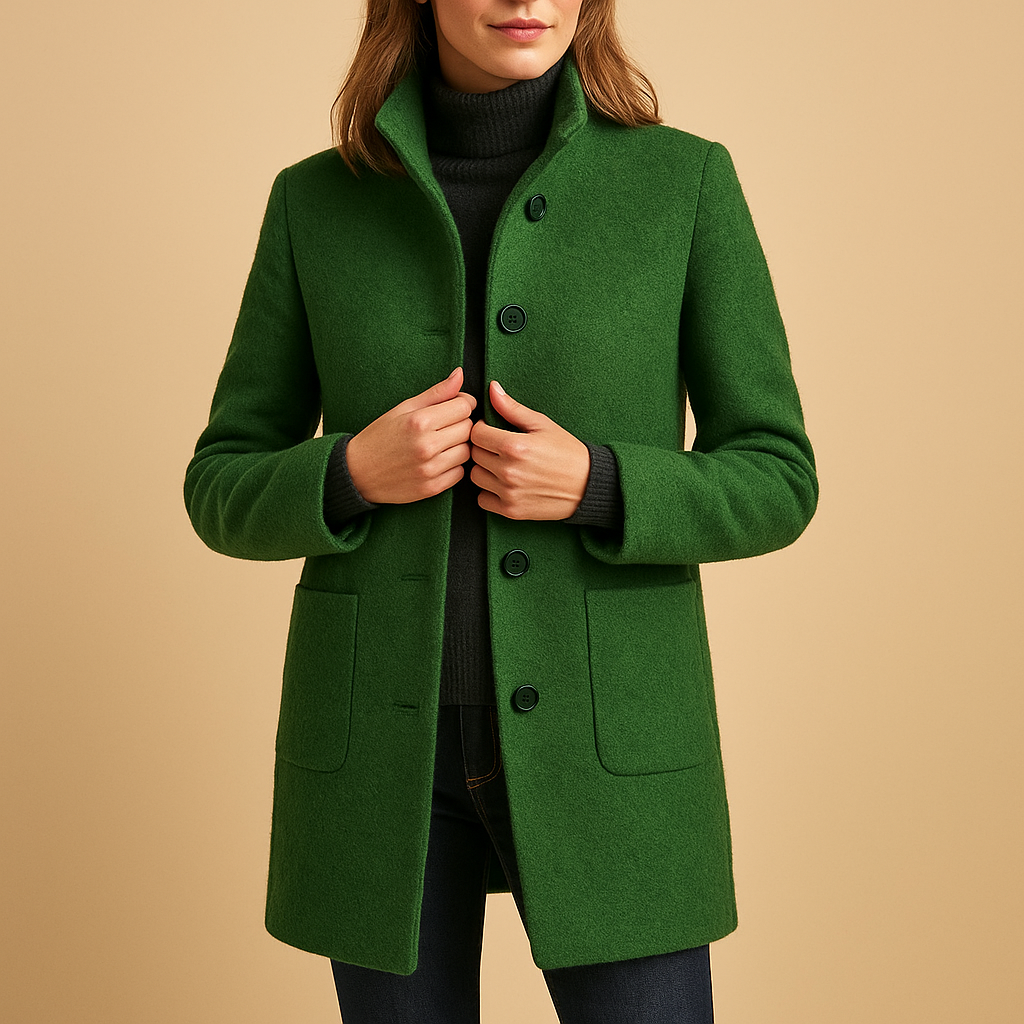 Warme zachte winterjas voor dames | Yara