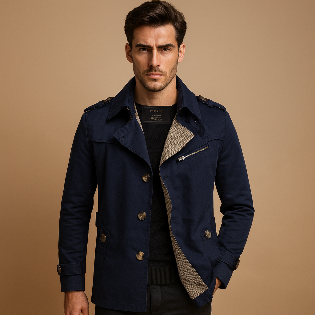 Waterdichte trenchcoat voor heren | Stefan