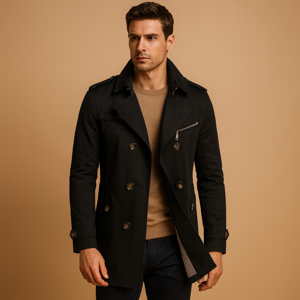 Waterdichte trenchcoat voor heren | Stefan