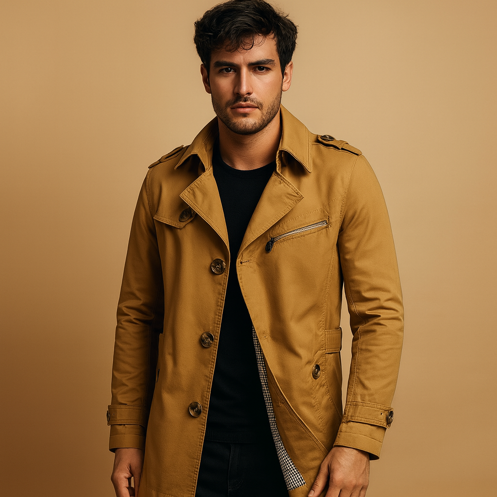 Waterdichte trenchcoat voor heren | Stefan