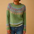 Wollen trui met unieke print voor dames | Lena