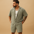 Zomerset met geometrische print en elastische taille voor heren | Jeremiah
