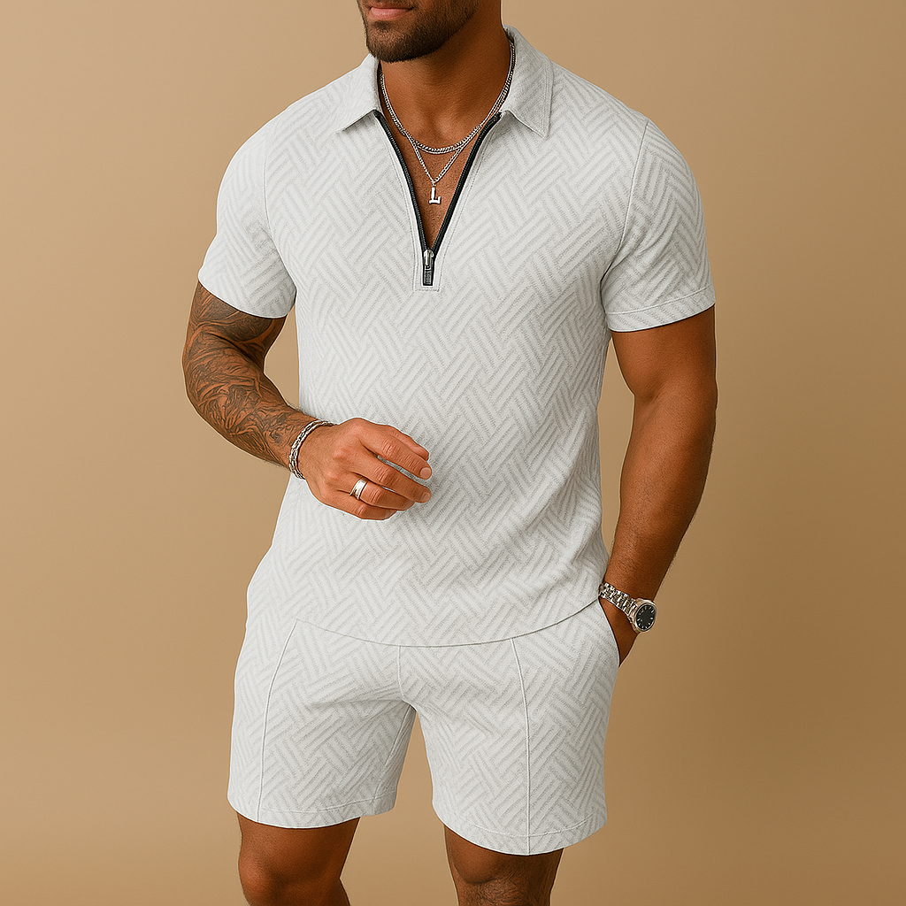 Zomerset met polo en korte broek voor heren | Hugo