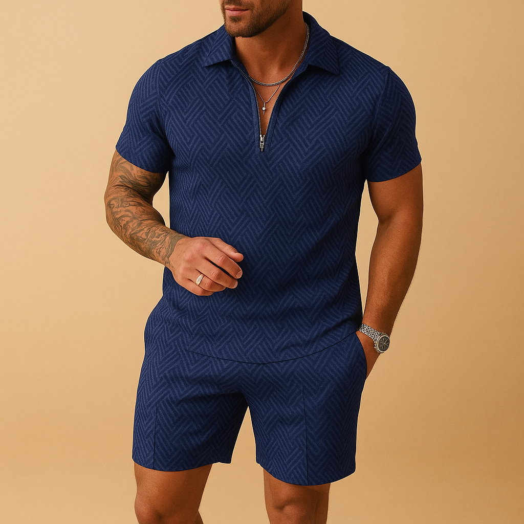 Zomerset met polo en korte broek voor heren | Hugo
