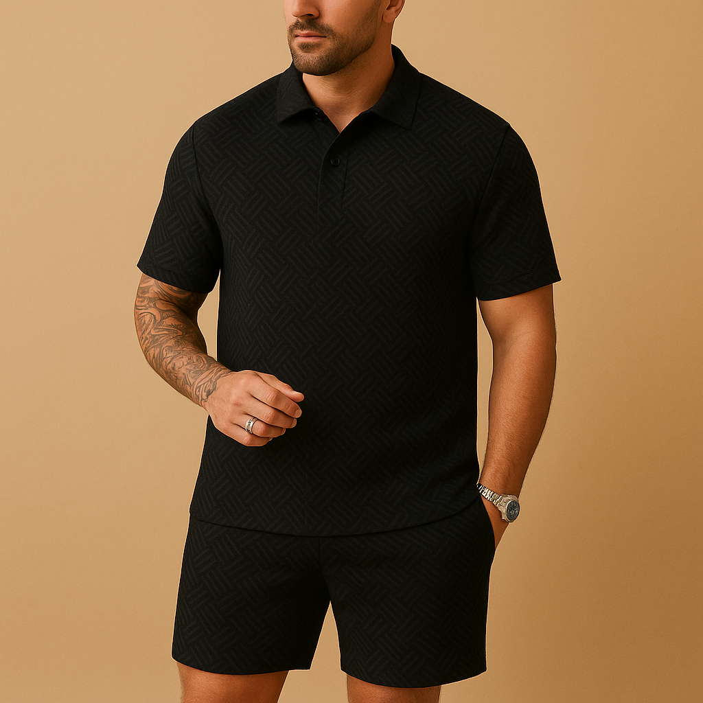 Zomerset met polo en korte broek voor heren | Hugo